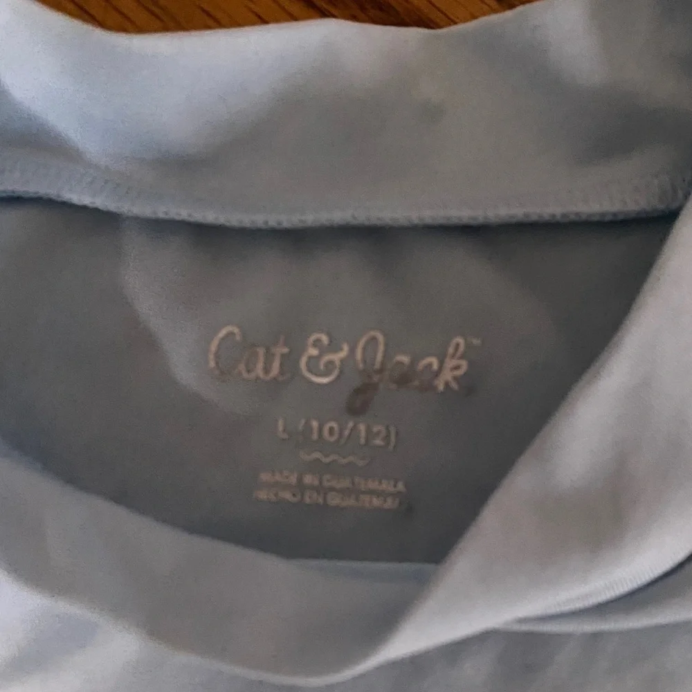 Cat & Jack Sky Blue swim Shirt